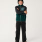 Rip Curl Kids Raw Energy Block Fleece - Blue/Green