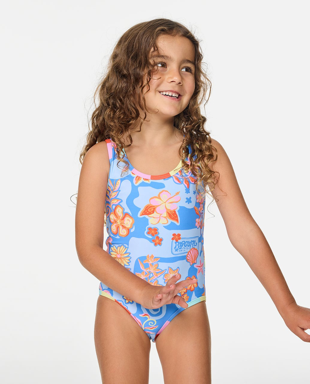 Rip Curl Girls Surf Magic Revo One Piece - Multicolour