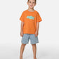 Rip Curl Boys Ride The Wave Logo Tee - Vitamin C