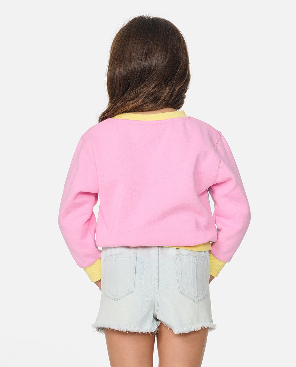 Rip Curl Girls Surf Wave Crew - Pink