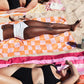 Dock & Bay Beach Towel - Groovy Check
