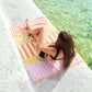 Dock & Bay Beach Towel - Lemonade Waves