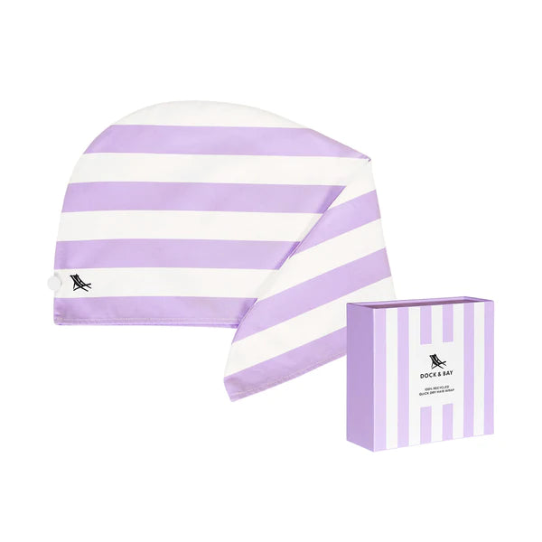 Dock & Bay Hair Wrap - Lombok Lilac