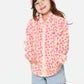 Rip Curl Girls Party Wave Polar Fleece - Peach