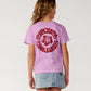 Rip Curl Girls Surf Puff Relaxed Tee - Bright Lilac