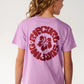 Rip Curl Girls Surf Puff Relaxed Tee - Bright Lilac