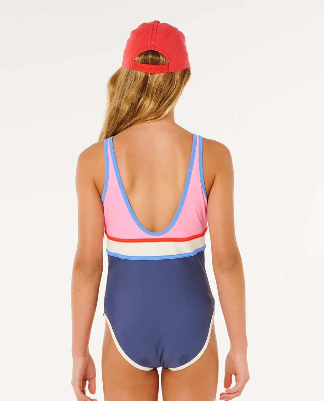 Rip Curl Girls Surf Revival One Piece - Navy