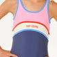 Rip Curl Girls Surf Revival One Piece - Navy