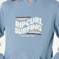 Rip Curl Boys Streamline Hood - Faded Denim