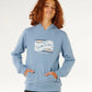 Rip Curl Boys Streamline Hood - Faded Denim
