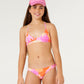 Rip Curl Girls Tropical Dawn Bikini - Tangerine