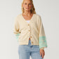 Rip Curl Retro Bossa Nova Jacquard Cardigan - Brazilian Sand