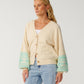 Rip Curl Retro Bossa Nova Jacquard Cardigan - Brazilian Sand