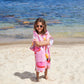 Dock & Bay Poncho Kids - Flamboyant Flamingos