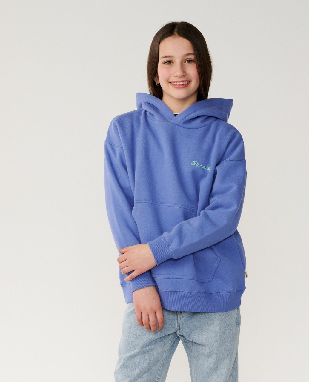 Rip Curl Girls Sunkissed Search Hood - Ocean