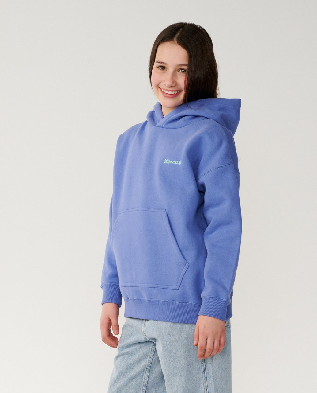 Rip Curl Girls Sunkissed Search Hood - Ocean