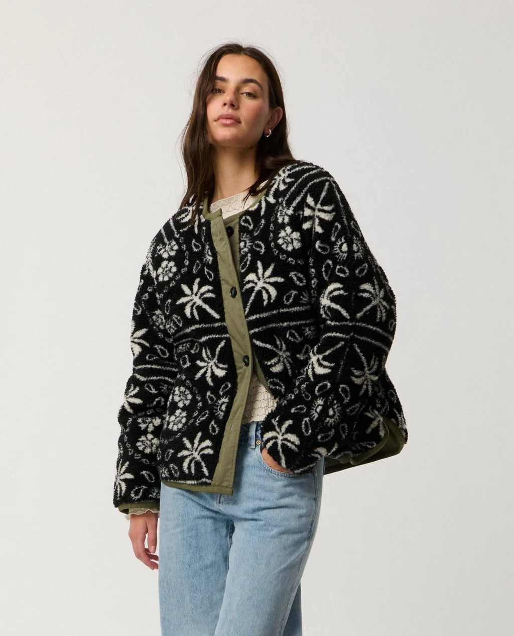 Rip Curl Bossa Nova Revo Jacket - Military Green