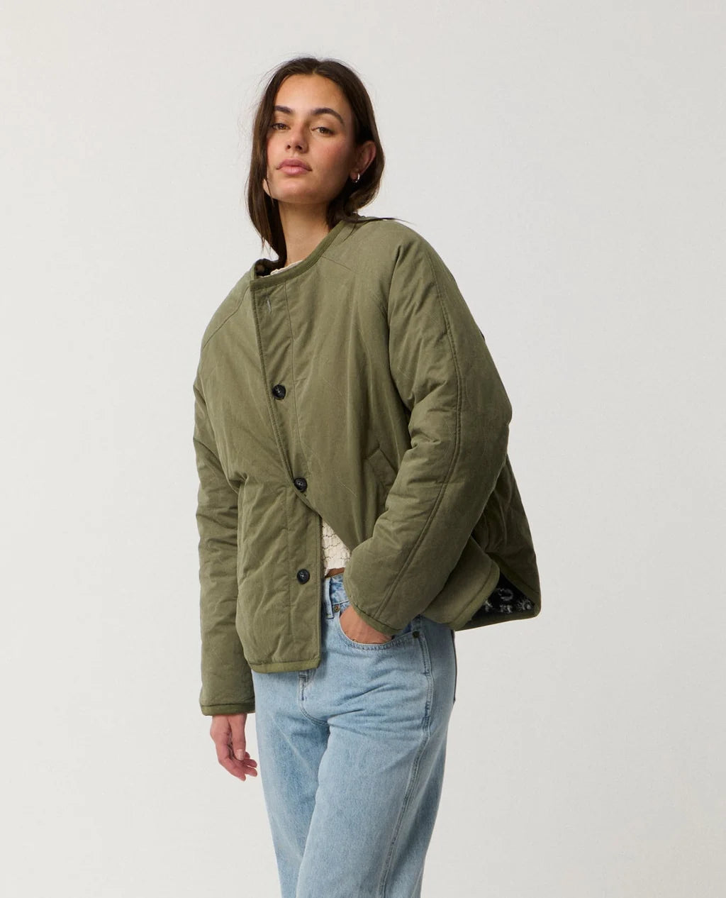 Rip Curl Bossa Nova Revo Jacket - Military Green