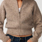 Rip Curl Venture Zip Through Cardigan - Mocha