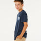 Rip Curl Boys Wetsuit Icon Tee - Dark Navy