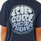 Rip Curl Boys Wetsuit Icon Tee - Dark Navy