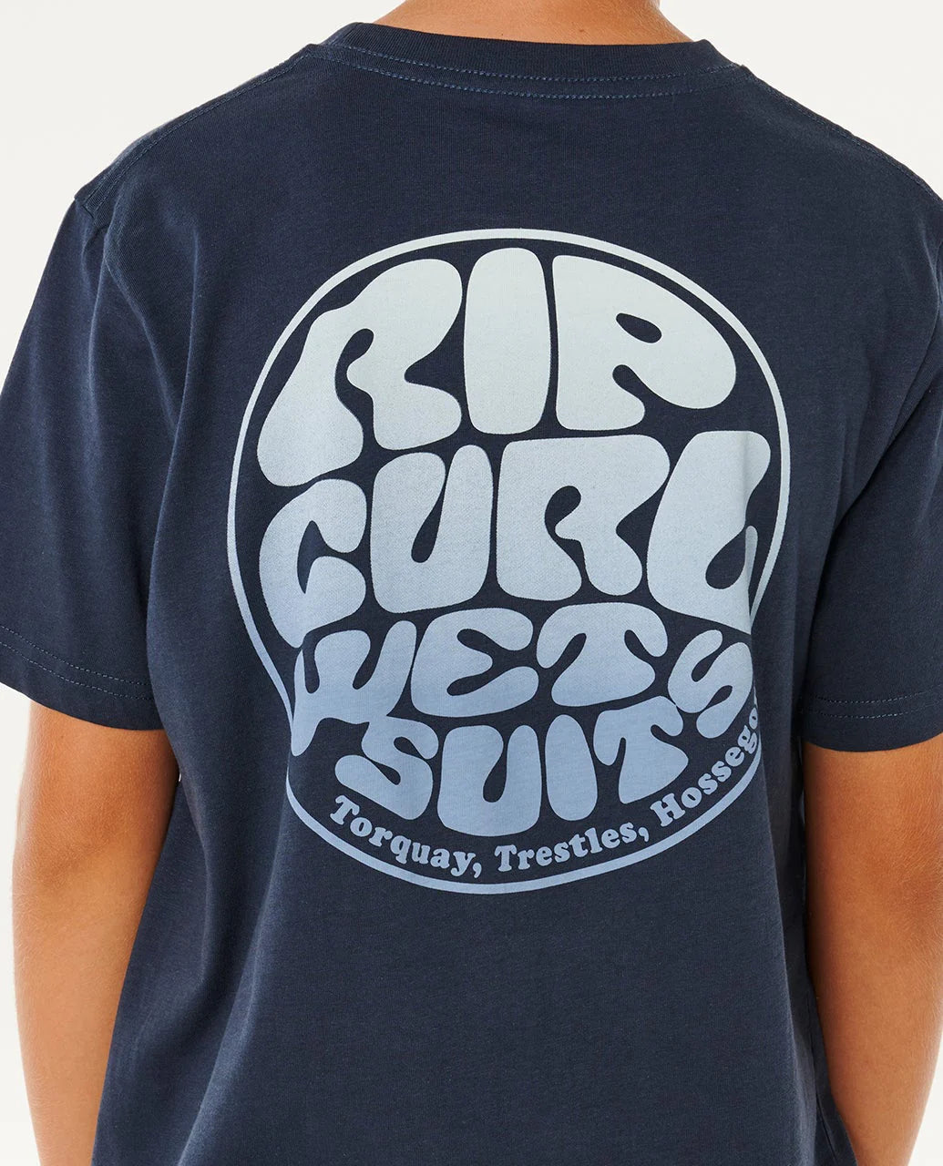 Rip Curl Boys Wetsuit Icon Tee - Dark Navy