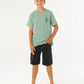 Rip Curl Boys Search Icon Tee - Aloe
