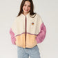 Rip Curl Girls Surf Revival Zip Through Polar - Shell