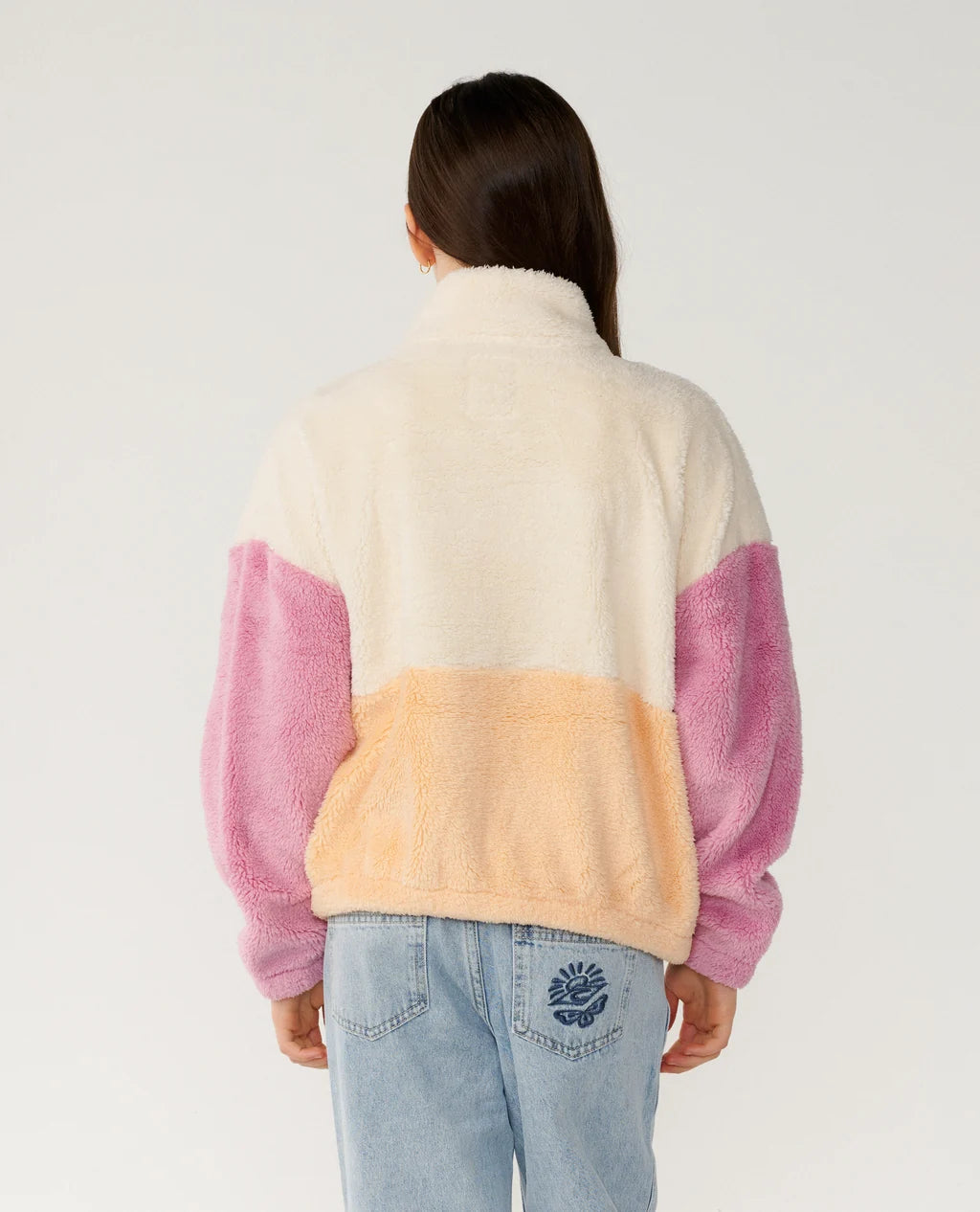 Rip Curl Girls Surf Revival Zip Through Polar - Shell