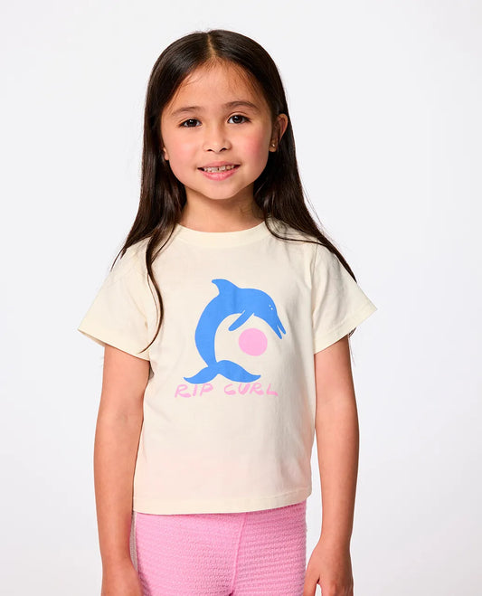 Rip Curl Artist Of The Search Standard Tee - Girl - Bone