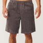 Rip Curl Premium Surf Cord Volley Shorts - Deep Mushroom