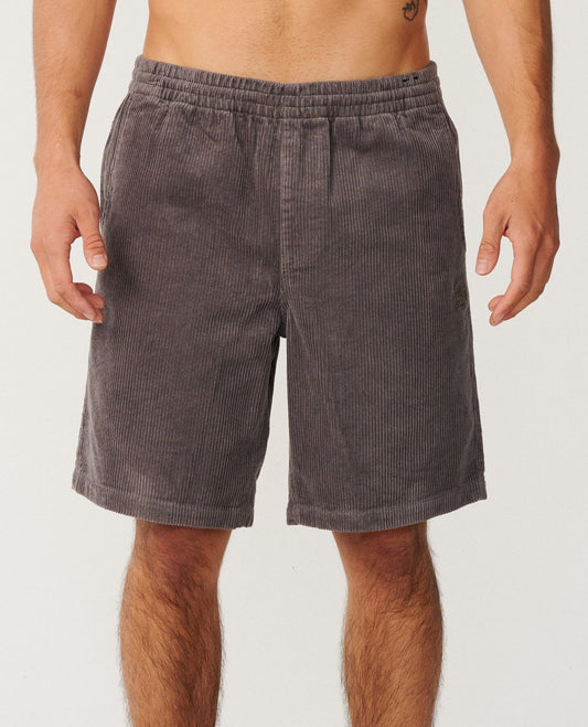 Rip Curl Premium Surf Cord Volley Shorts - Deep Mushroom