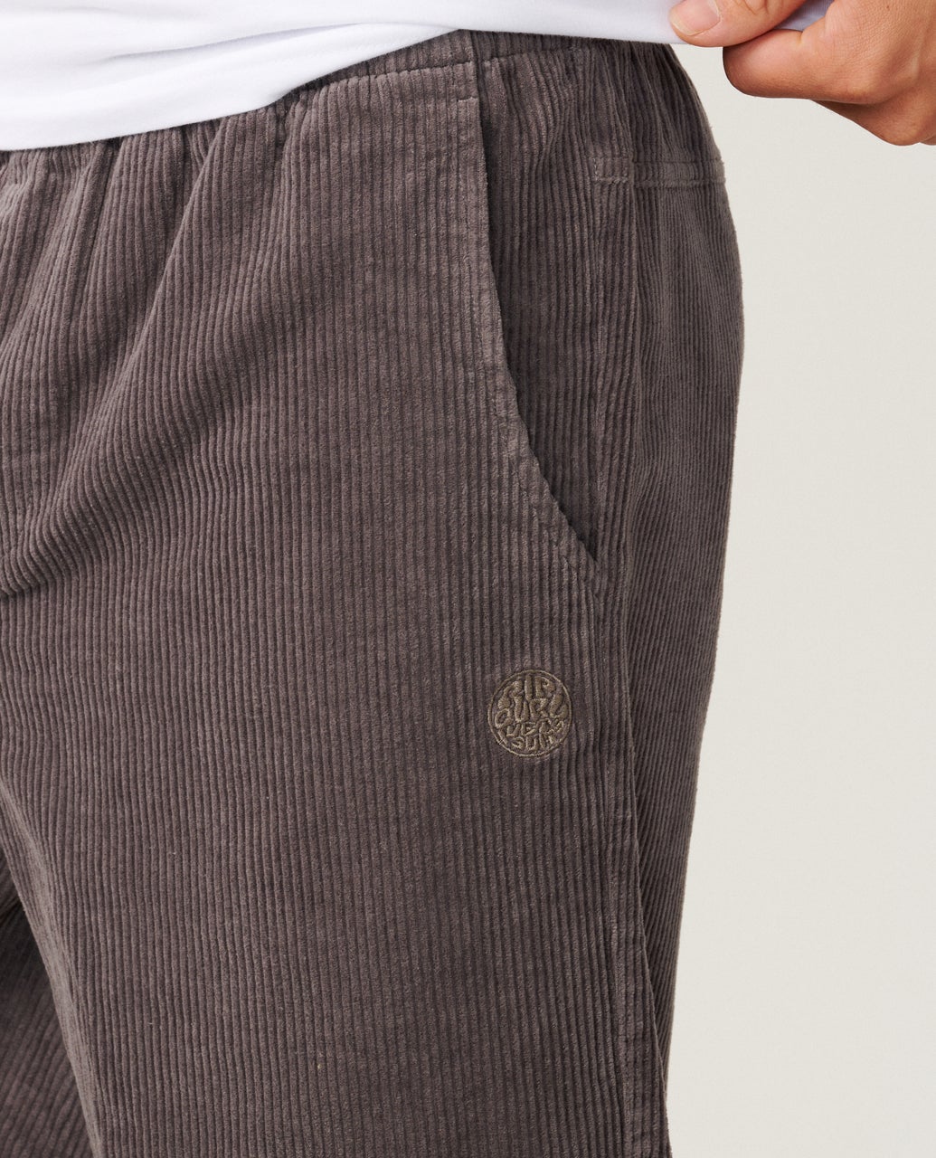 Rip Curl Premium Surf Cord Volley Shorts - Deep Mushroom
