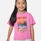 Rip Curl Girls Malibu Relaxed Tee - Pink