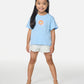 Rip Curl Girls Surf Magic Art Tee - Sky Blue