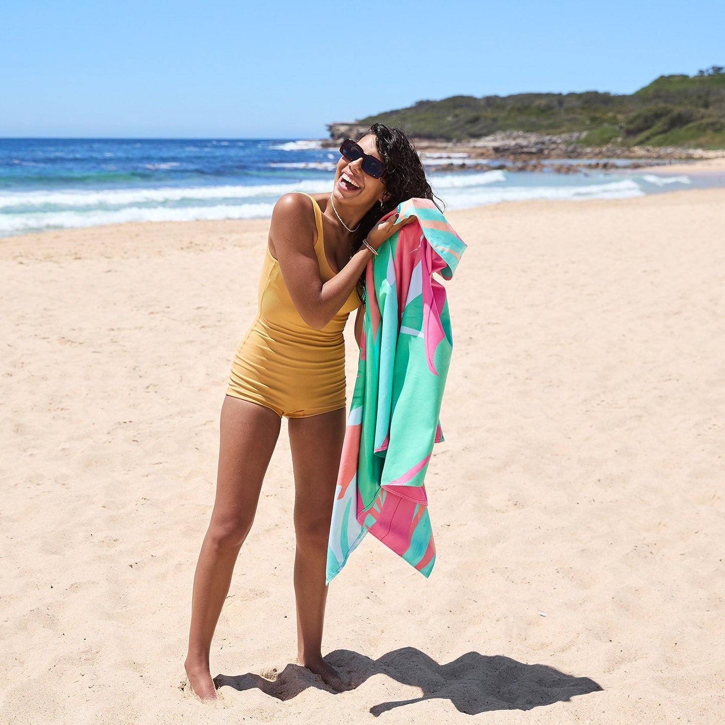 Dock & Bay Beach Towel - Hot Tropics