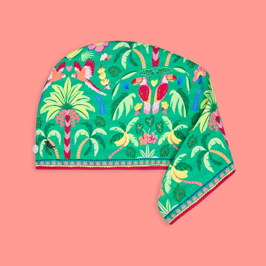 Dock & Bay Hair Wrap - Jungle Bloom