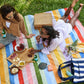 Dock & Bay Picnic Blanket - Candy Stripes