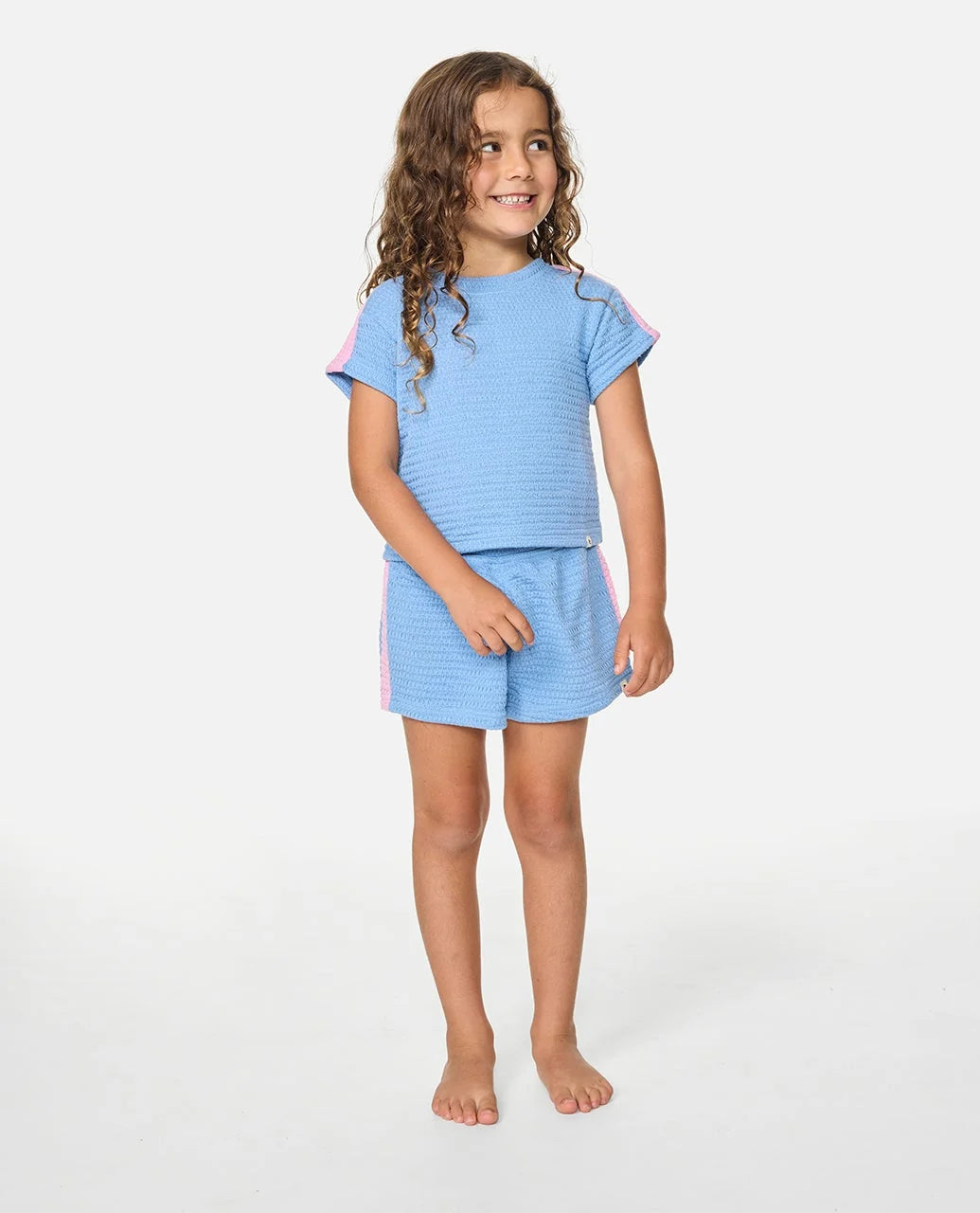 Rip Curl Girls Surf Magic Bobbi Tee - Cornflower Blue