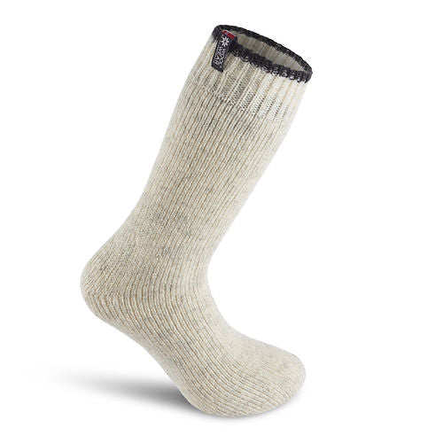 Wool-Wear Norwegian Wool Socks - Eskimo Grey