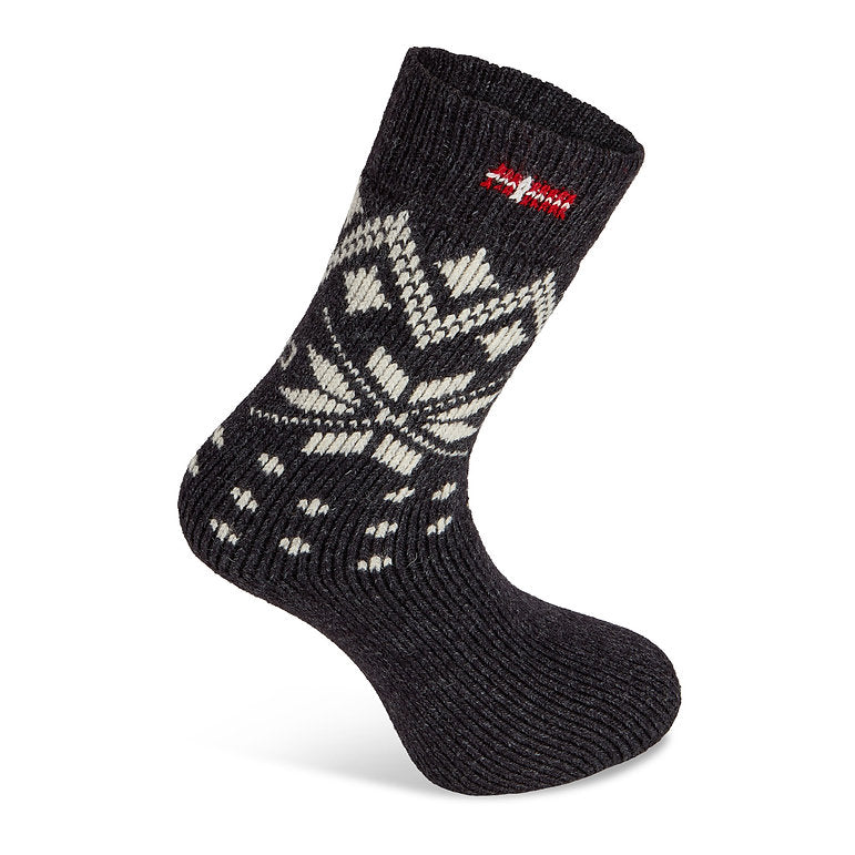 Wool-Wear Norwegian Wool Socks - Icestar Anthracite
