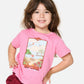 Rip Curl Girls Surf Vista Tee - Bright Pink