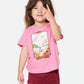 Rip Curl Girls Surf Vista Tee - Bright Pink
