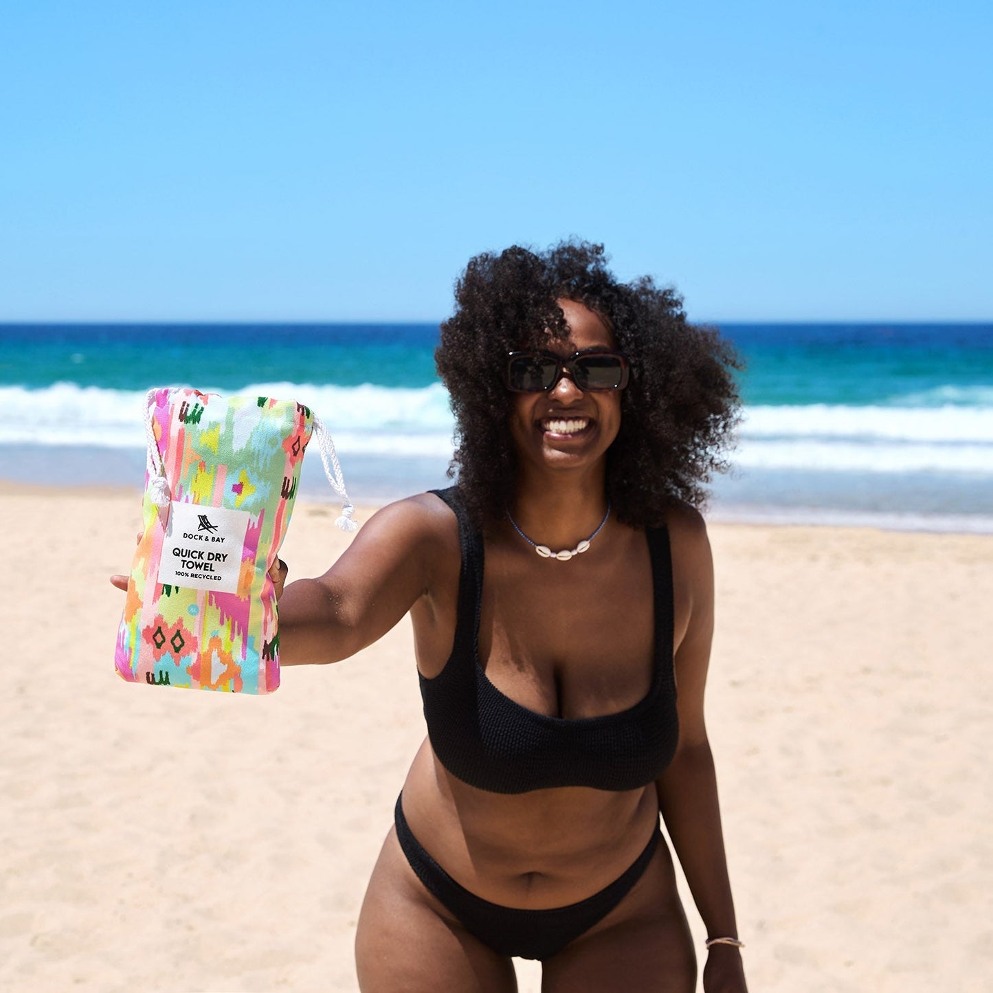Dock & Bay Beach Towel - Ibiza Glow
