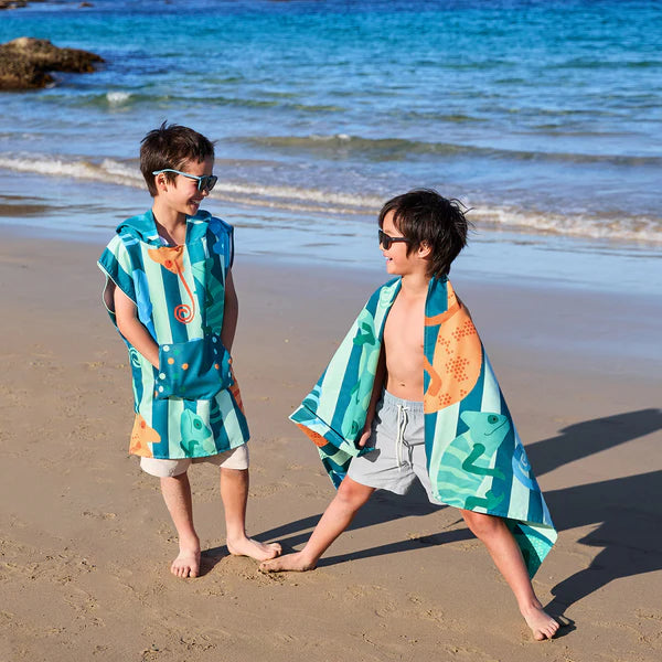 Dock & Bay Poncho Kids - Karma Chameleon