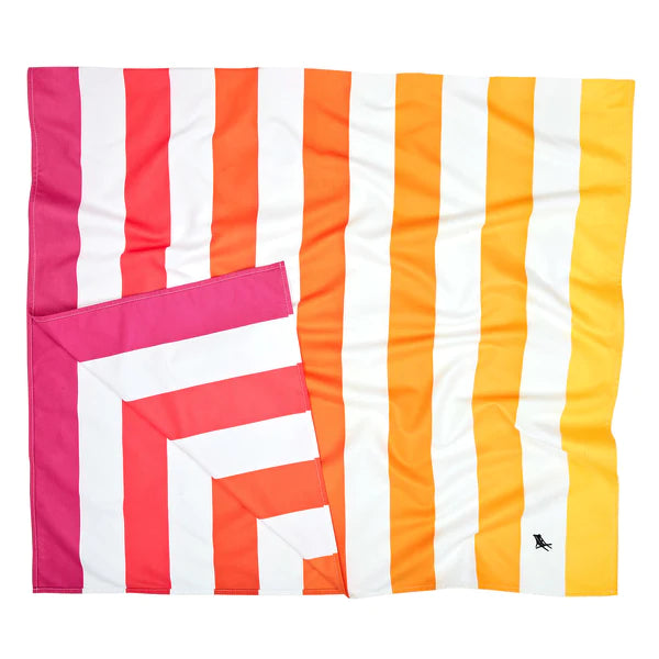 Dock & Bay Beach Towel - Peach Sunrise