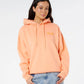 Rip Curl Surf Puff Relaxed Hoodie - Papaya