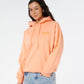 Rip Curl Surf Puff Relaxed Hoodie - Papaya