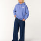 Rip Curl Surf Puff Relaxed Hood - Mid Blue