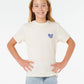 Rip Curl Girls Network Heart Tee - Lily